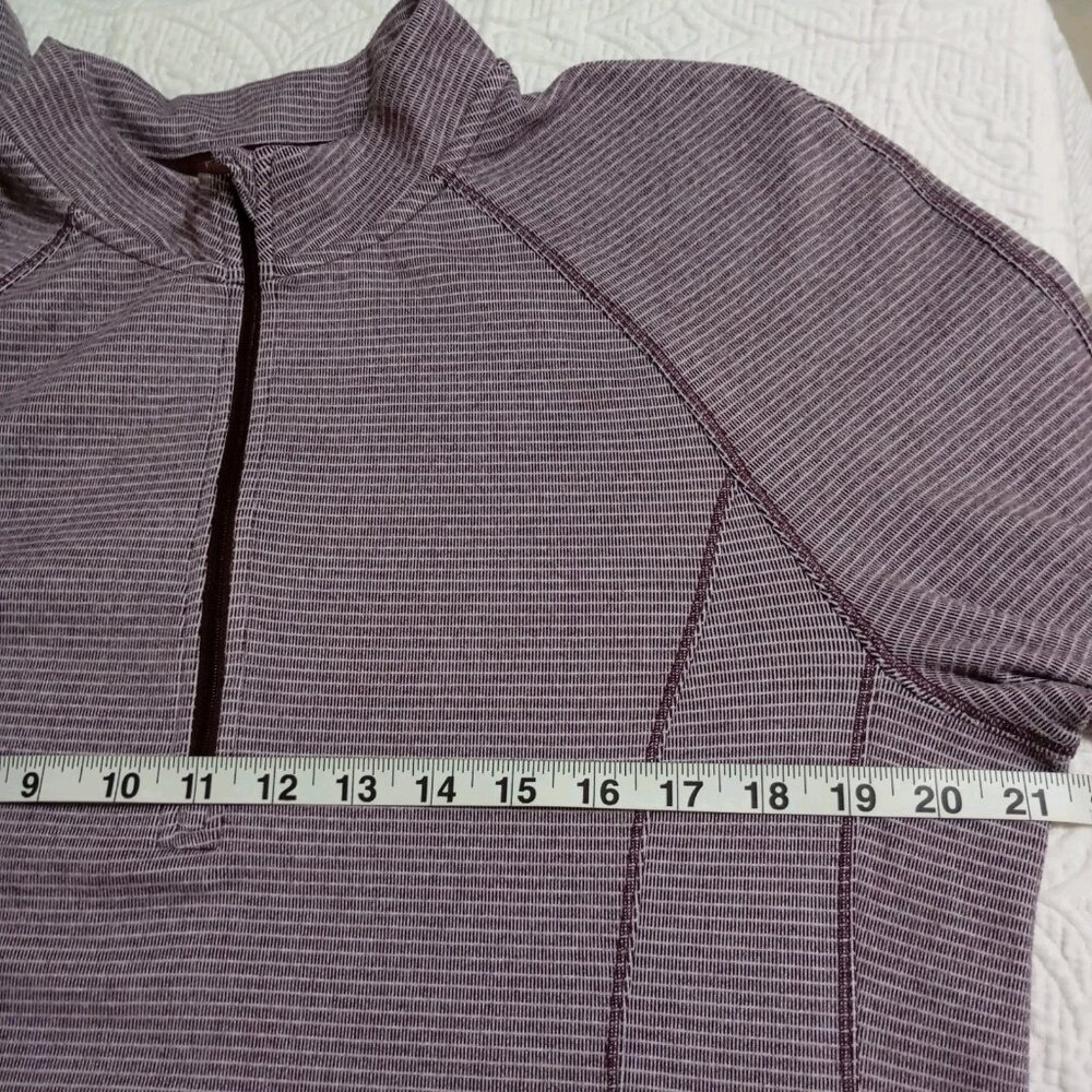 Avalanche Active Athletic Sweate Woman Sz XL Stretch Quarter Zip Pullover maroon - Picture 11 of 13